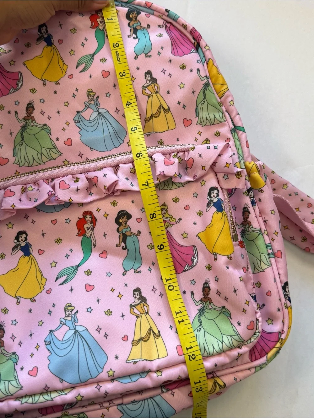 Disney Princess x Stoney Clover Lane Pink All-Over Print Nylon Backpack SCL